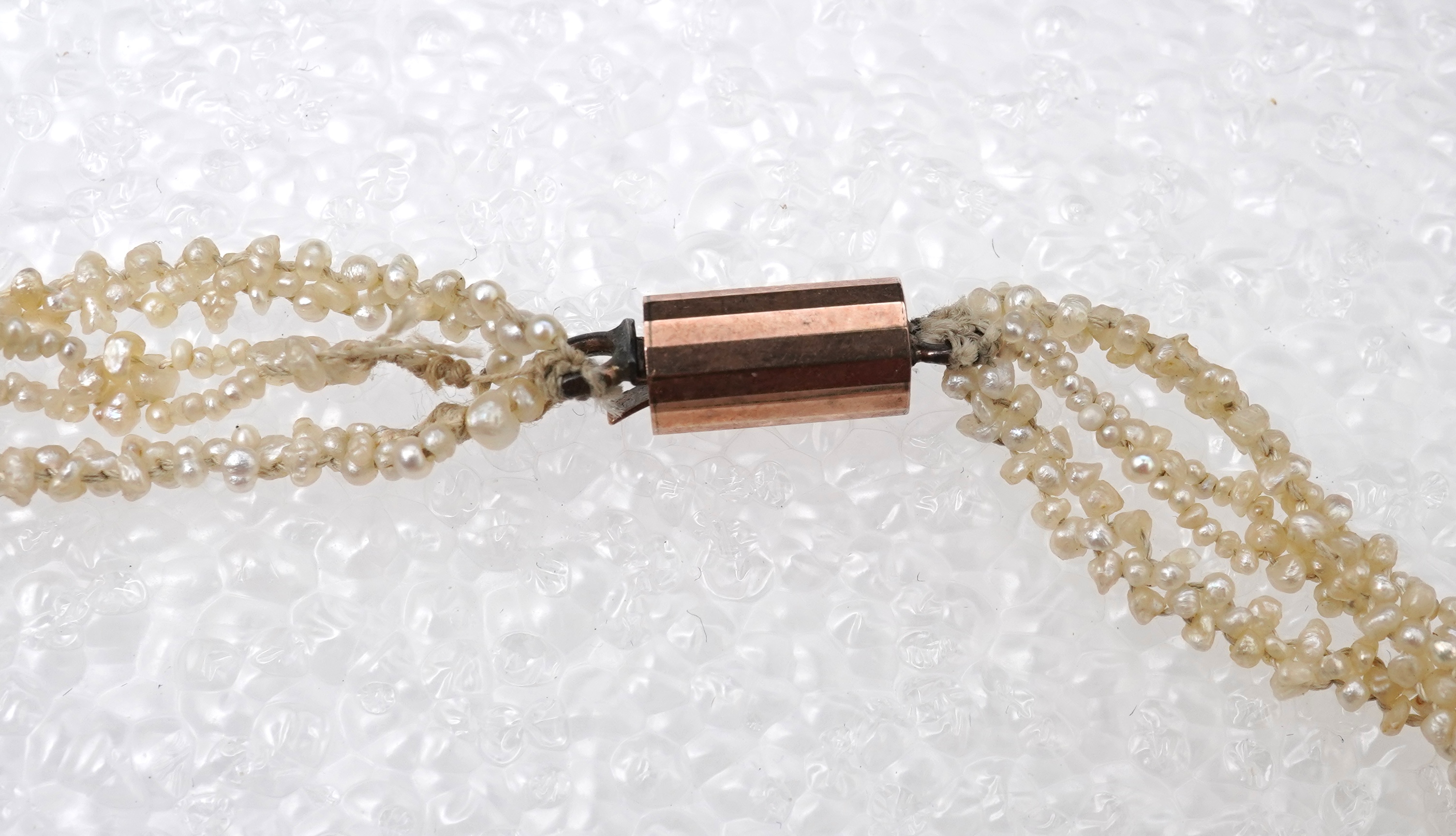 A Regency seed pearl parure, circa 1820